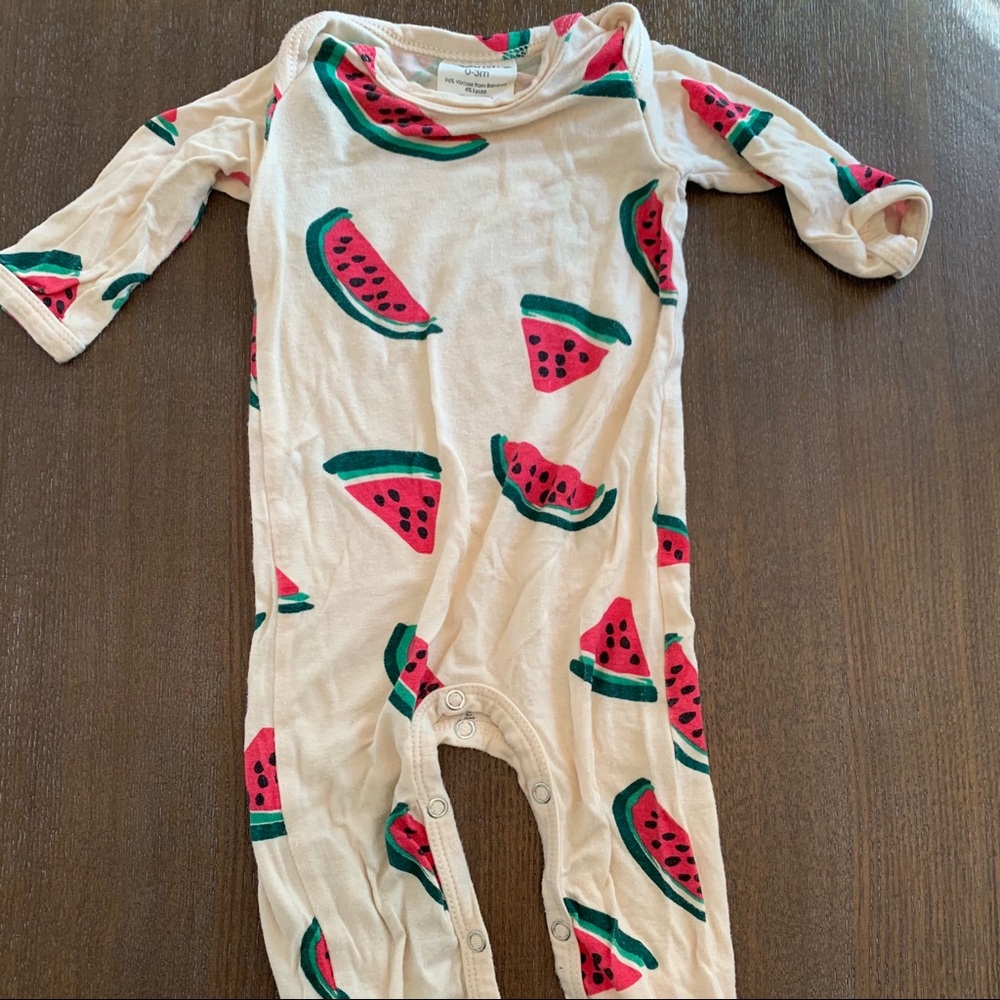 Watermelon Soearmint Love Romper